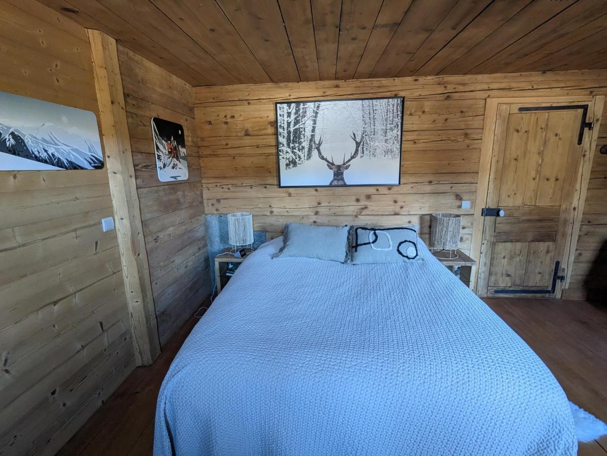 Bas De Chalet Au Coeur Des Aravis, Entre Lac Et Montagne سان جان دو سكست المظهر الخارجي الصورة