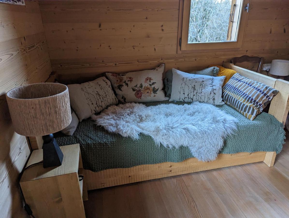 Bas De Chalet Au Coeur Des Aravis, Entre Lac Et Montagne سان جان دو سكست المظهر الخارجي الصورة
