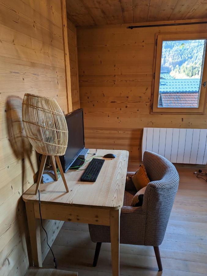 Bas De Chalet Au Coeur Des Aravis, Entre Lac Et Montagne سان جان دو سكست المظهر الخارجي الصورة