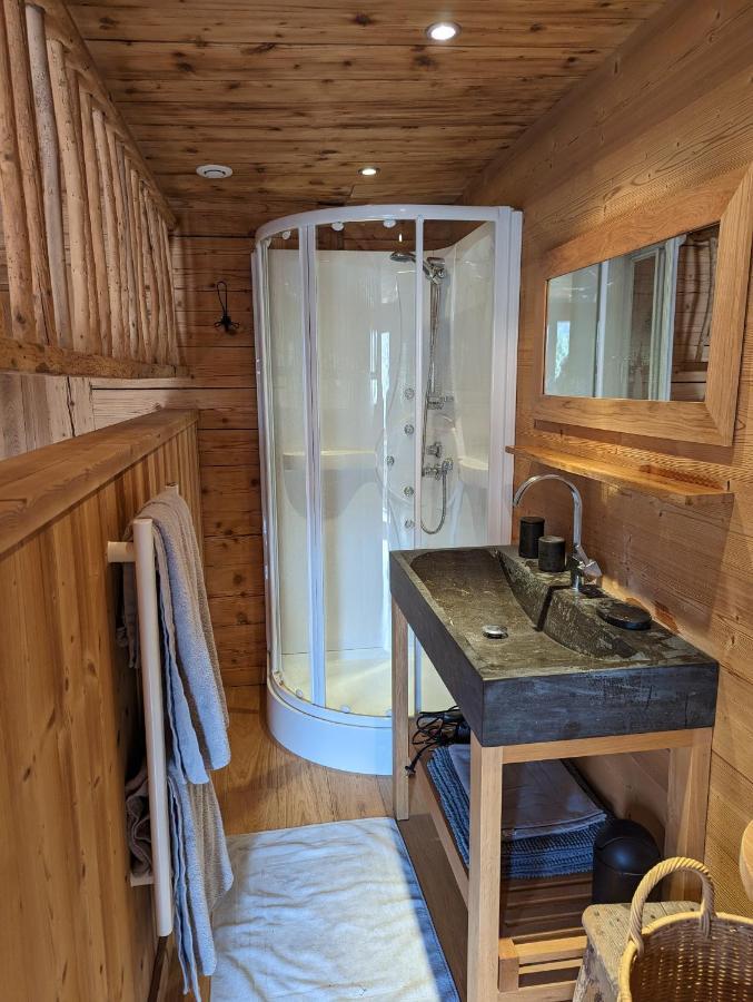 Bas De Chalet Au Coeur Des Aravis, Entre Lac Et Montagne سان جان دو سكست المظهر الخارجي الصورة